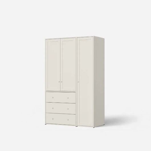 샘키즈 보나 서랍형+행거형 프레임 키큰 옷장세트 1200