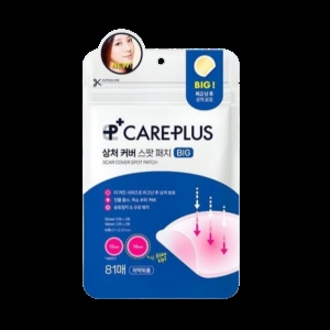 케어플러스 상처 커버 스팟 패치 빅 81매 (1팩(81매))_이미지