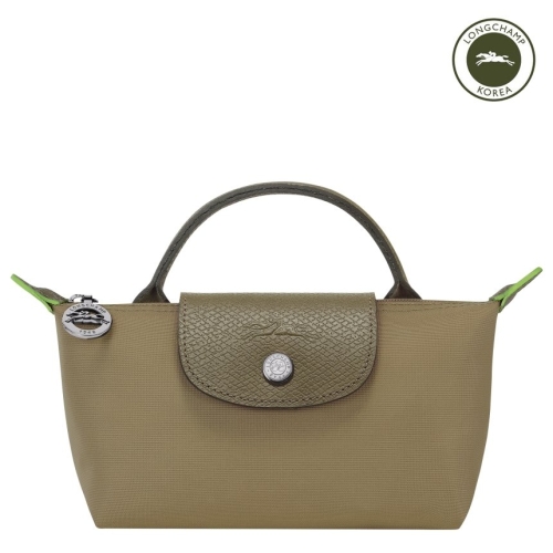 르 플리아쥬 그린 핸들 파우치 34175919M04