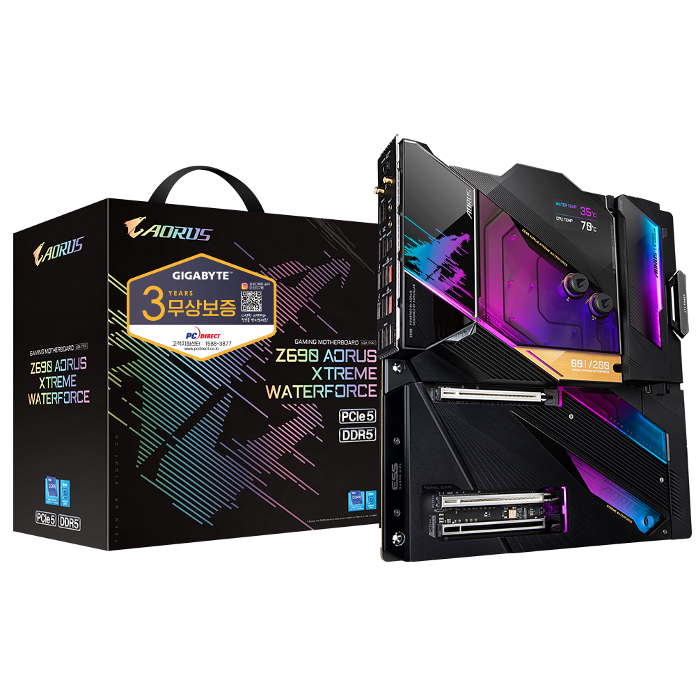 GIGABYTE Z690 AORUS XTREME WATERFORCE 피씨디렉트_이미지