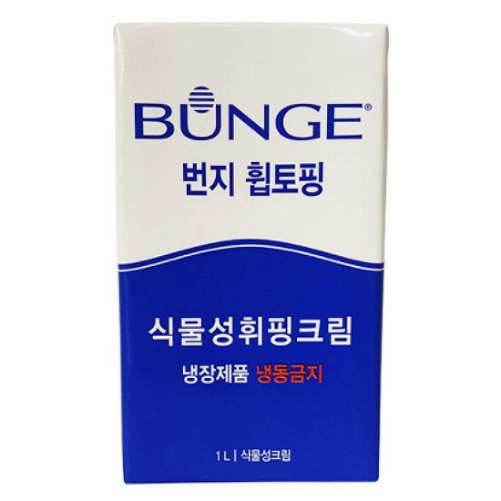 번지 휩 토핑 휘핑크림 1L