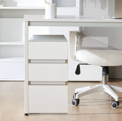 아이엔지홈 플레인 3단 책상서랍장 320_이미지