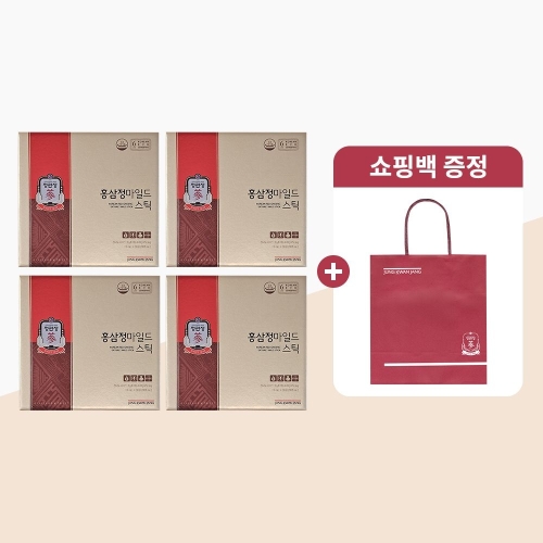 정관장 홍삼정 마일드 스틱 10ml 30포 (4개)_이미지