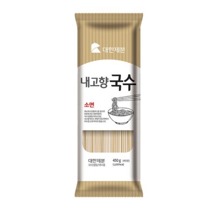 대한제분 곰표 내고향 국수 450g