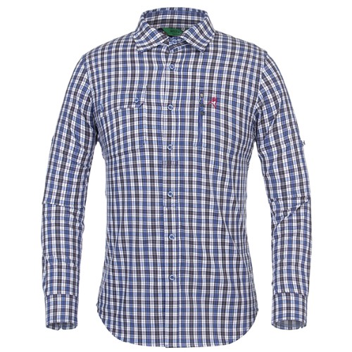 웨스트우드 드라이젠 체크 스판셔츠 (WD1MTTW401_NV)