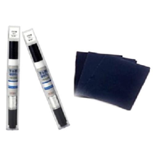 현대모비스 붓펜 스노우화이트펄 SWP 204 + 투명 사포