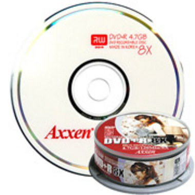 Axxen AXXEN 4.7GB 8x 케익 25장