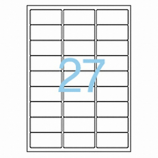 라벨박사 라벨지 화이트 27칸 [100매]