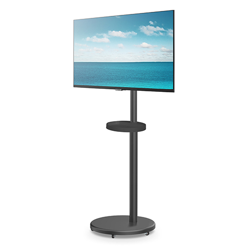 darkFlash BM-02 이동식 TV 모니터 거치대 스탠드 (블랙)_이미지