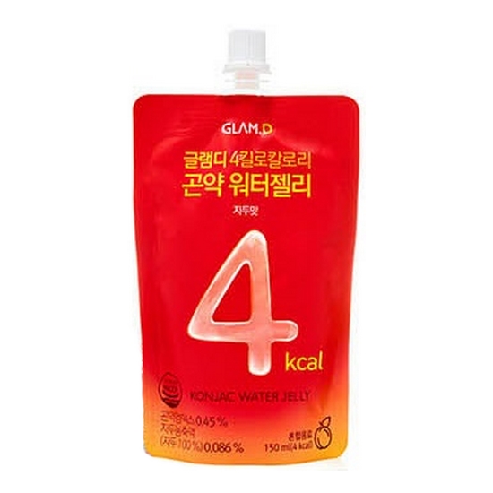 에이피알 글램디 4킬로칼로리 곤약 워터젤리 자두맛 150ml (5개)_이미지