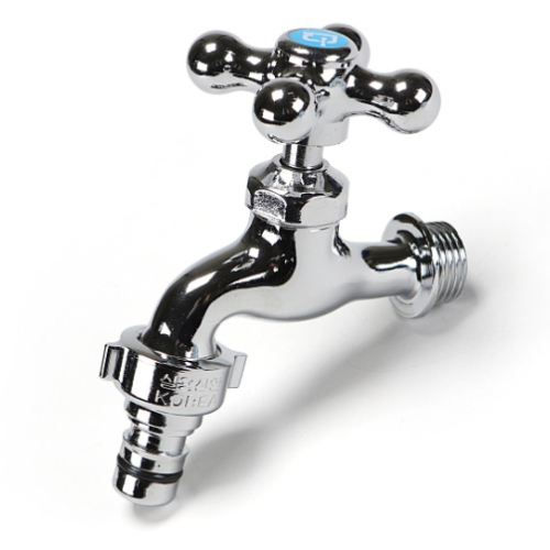 십자핸들 가로꼭지 + 커플링