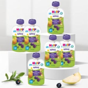 Hipp 플럼 블랙커런트 인 페어 100g (6개)_이미지