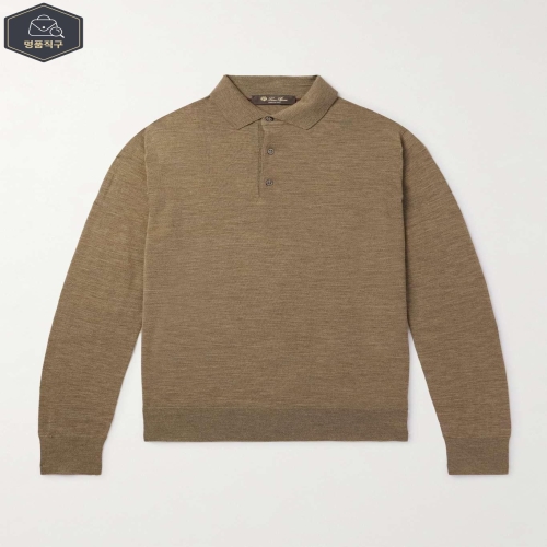 로로피아나 B0081319300 슬림핏 위시 버진 울 셔츠 FAI2551