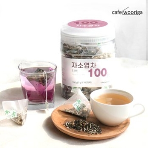 이마트 트레이더스 카페우리가 국산 자소엽차 100티백 차조기잎차 차즈기차_이미지