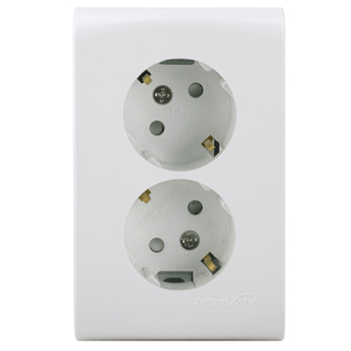 동양전자산업 동양 매립형 2구 접지 콘센트