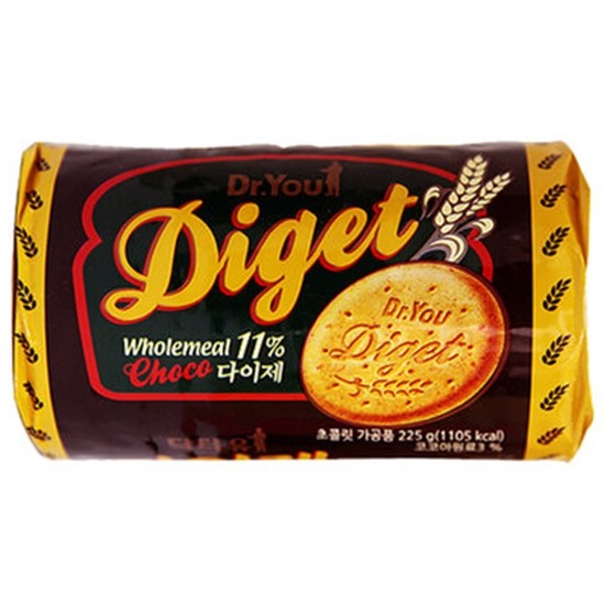 오리온 닥터유 다이제 초코 225g (4개)