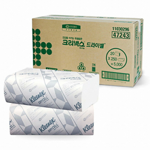 크리넥스 드라이셀 핸드타월 스탠다드 F250이미지입니다. 누르면 해당 게시물로 새창이동합니다.