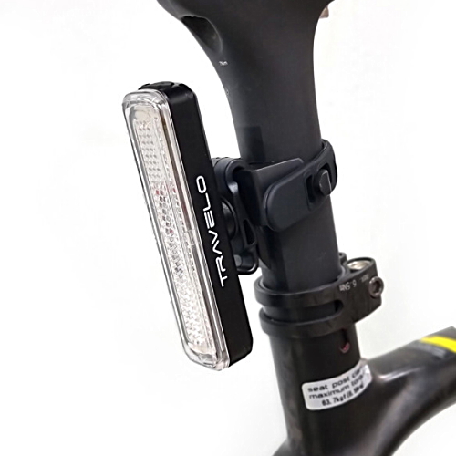 트레벨로 레인보우 클립형 후미등