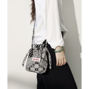 String cross bag 스트링백 반다나 블랙_5004171043