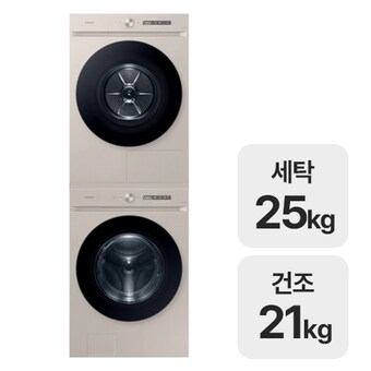 삼성전자 비스포크 AI <b>WF25CB8895BB</b> + DV21CB8890BB
