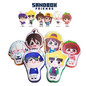 샌드박스 프렌즈 쵸쵸우 프린트 쿠션 인형