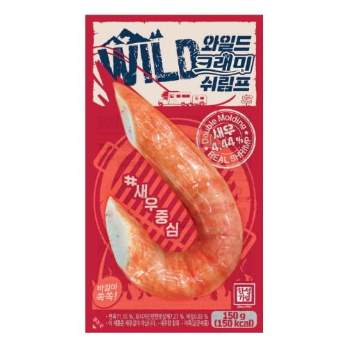 한성기업 와일드 크래미 쉬림프 150g이미지입니다. 누르면 해당 게시물로 새창이동합니다.
