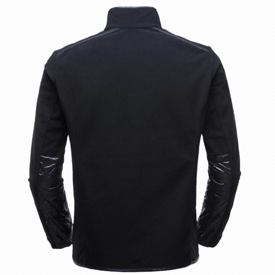 코오롱스포츠 배색형 플리스 자켓 (JWW15211TIK, 네이비)_이미지