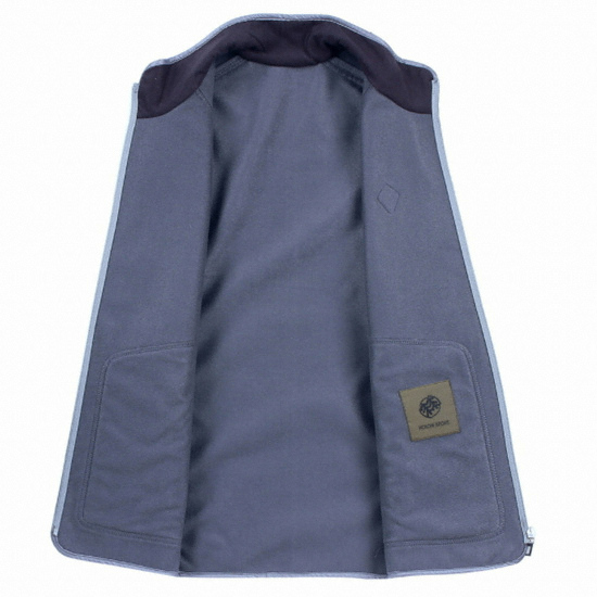 코오롱스포츠 배색형 플리스 자켓 (JWW15211TIK, 네이비)_이미지