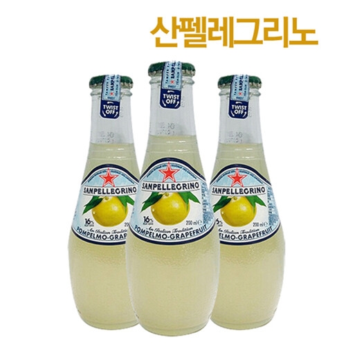 폼펠모 자몽 S.pellegrino 200mlX24 Glass