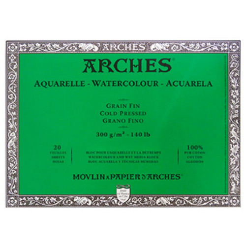 캔손 아르쉬 수채패드 중목 300g (360x260mm)_이미지