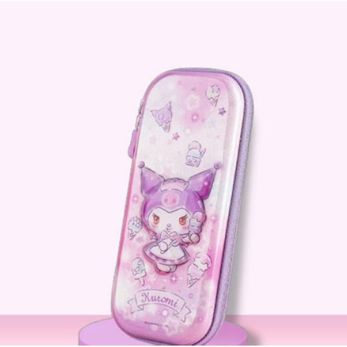 산리오 쿠로미 3D 입체 필통