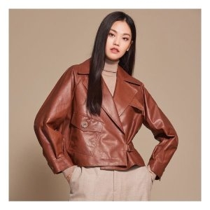  로보 이태리 베지터블 크롭 재킷 DJK20C305