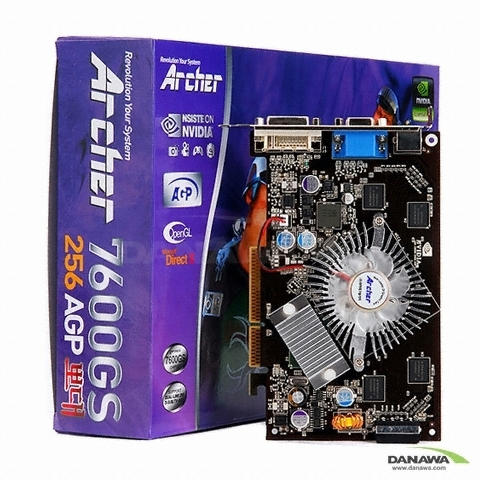 Archer ������ 7600GS �Ǵ� DDR2 256MB AGP