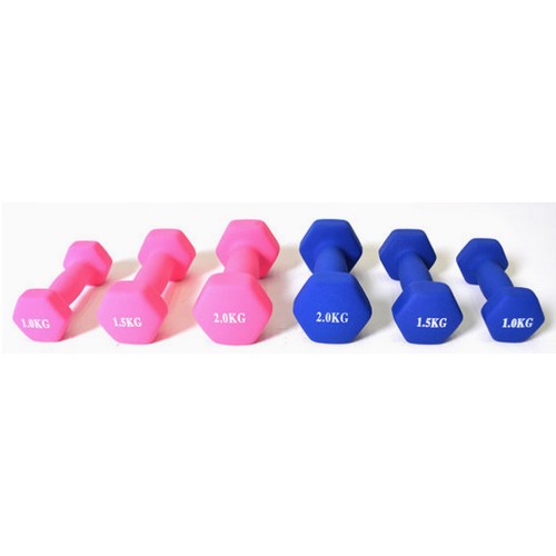 케이포스포츠 K4아몸디 네오프렌 아령 세트 K4-60 (1.5kg, 2개)_이미지