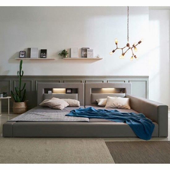 삼익가구 렉스 밸런스 LED 패밀리침대 SS+SS (65T시리우스케미컬폼독립)_이미지