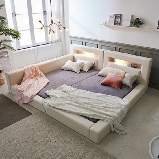 렉스 밸런스 LED 패밀리침대 SS+SS