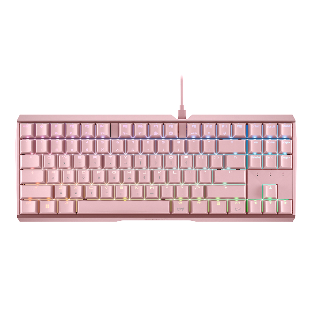 CHERRY MX BOARD 3.0S TKL RGB 핑크 (적축)_이미지