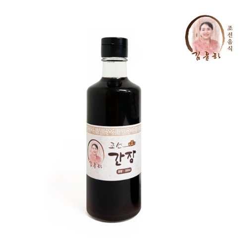 백두된장 전통식품영농조합법인 아홉가지 약초 김윤하 조선 간장 300ml 1인 소가구용_이미지