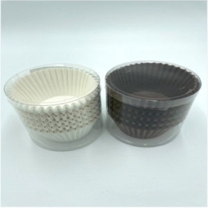 쿠킹플러스 머핀유산지 초코 55mm 1개 화이트_이미지