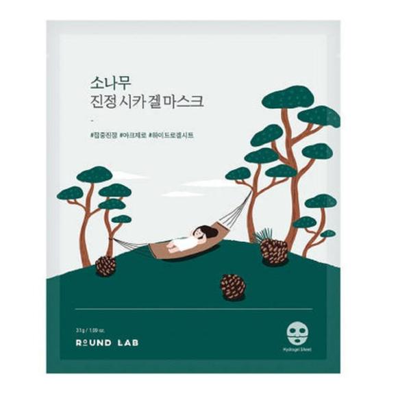 라운드랩 소나무 진정 시카 겔 마스크 (30매)_이미지