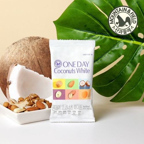 산과들에 원데이 코코너츠 화이트 20g (60개)_이미지