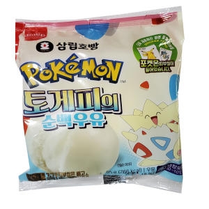 SPC삼립 포켓몬빵 토게피의 순백우유 호빵 95g (1개)