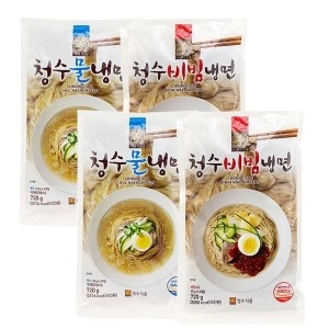 청수식품 청수 물냉면 720g (4개)_이미지