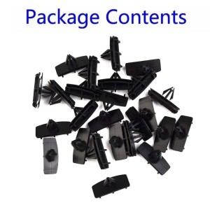 JEEP 랭글러용 펜더 플레어 로커 몰딩 클립 언리미티드 JK 68039280 AA 자동 푸시 리테이너 핀 리벳 패스너_이미지