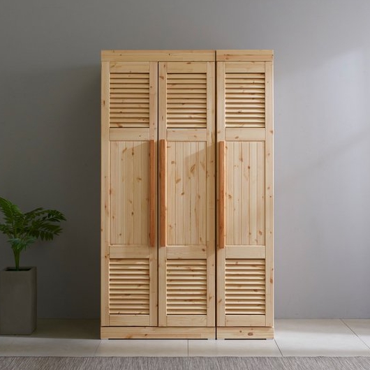 아이앤 제티아 원목 옷장세트 1200