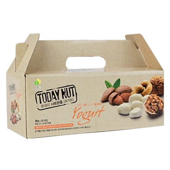 해맑음푸드 투데이넛 너트한줌 요거트 견과선물세트 20g 30개입 (1개)