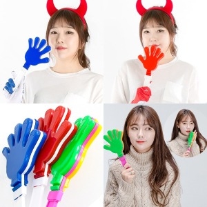 파티쇼 응원용짝짝이 대 손바닥짝짝이 응원용품 체육대회