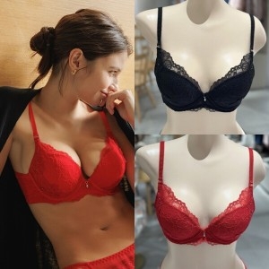 비너스 플라워 레이스 몰드 볼륨브라 AB컵 VBR1685