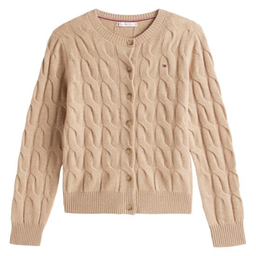  타미힐피거 가디건 WW47463ADM SAFARI CANVAS HEATHER DOM
