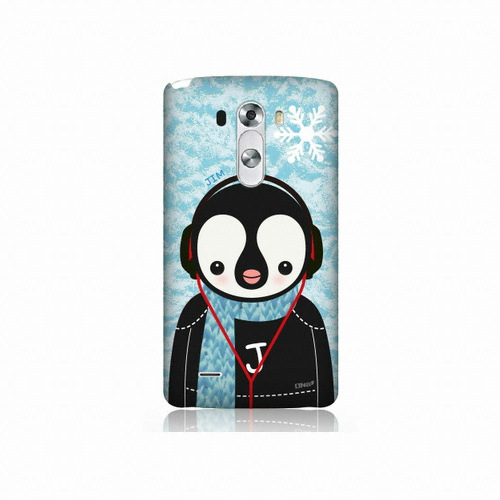 디자인날라리 LG G3 슬림하드 케이스 JIM.Blue muffler_이미지